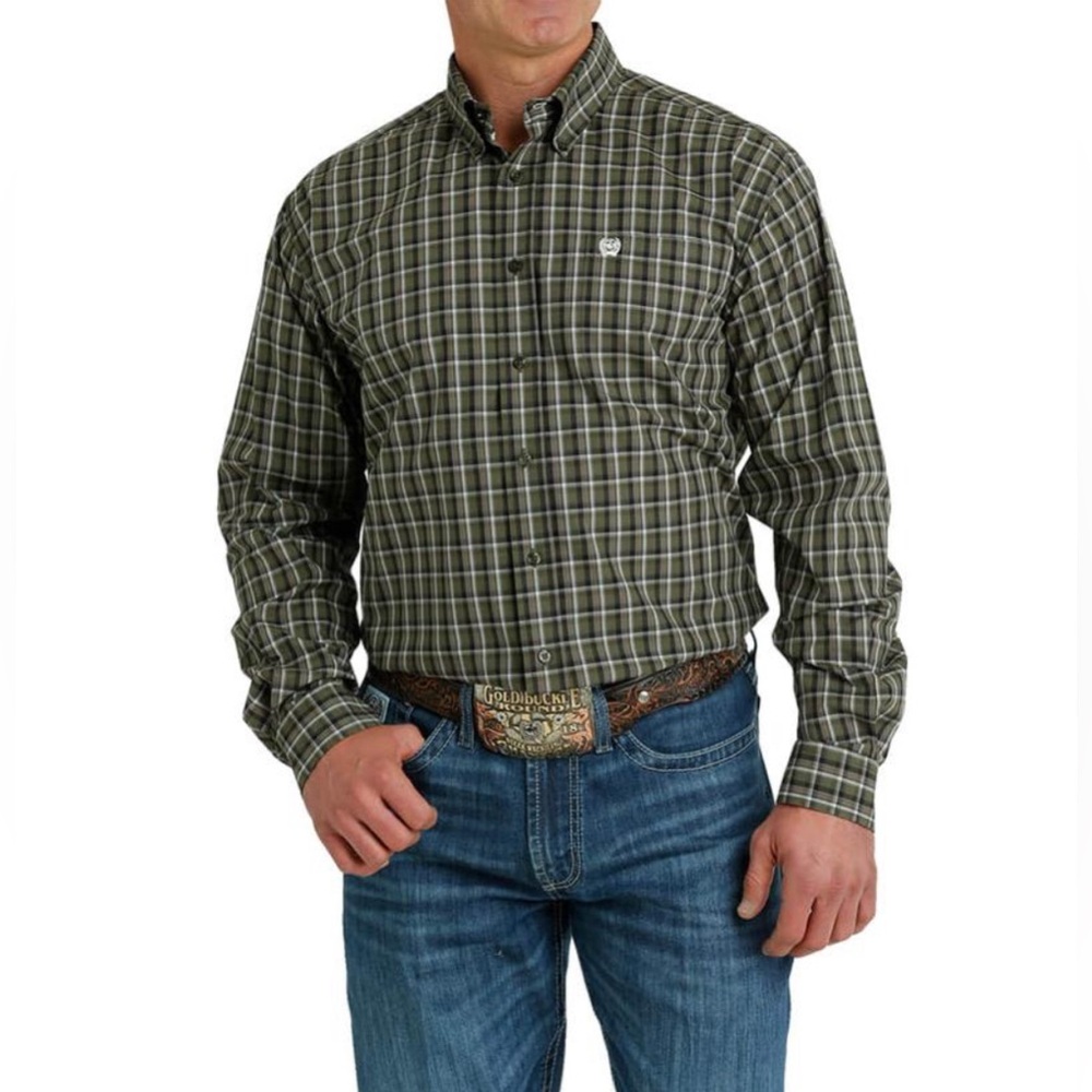CINCH • flame resistant plaid button up